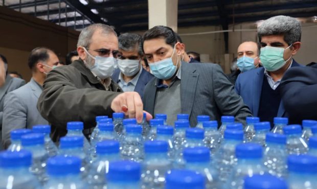 افتتاح کارخانه آب آشامیدنی با حمایت بانک توسعه تعاون