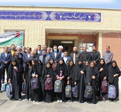 مدرسه بانک اقتصادنوین در روستای خورآباد استان قم افتتاح شد