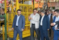 بازدید مدیرعامل بانک صادرات از دو شرکت خودروساز در کرمان