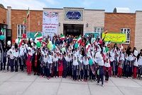 مشارکت بانک ملی در ساخت مدرسه در استان خراسان جنوبی