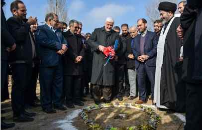 کلنگ احداث مجموعه آموزشی دارالفنون اردبیل توسط بانک پاسارگاد بر زمین نشست