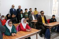 افتتاح مدرسه سه کلاسه شهدای بانک صادرات در استان کهگیلویه و بویراحمد