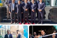 آیین گشایش ساختمان‌های جدید شعب بیمه دی در مشهد و بجنورد