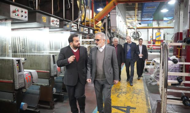 مدیرعامل بانک صنعت و معدن از چندین طرح صنعتی در استان یزد بازدید کرد