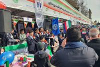 ​تاکید بر حمایت از اقتصاد و مردم در پایگاه بانک صادرات در جشن ۲۲ بهمن