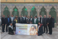 تجدید میثاق اعضای پایگاه بسیج بانک ملت با آرمان‌های بنیانگذار انقلاب اسلامی