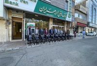 اهدایی بانک قرض‌الحسنه مهر ایران به مؤسسه خیریه توانبخشی خراسان جنوبی