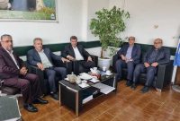 نشست مشترک شعبه ساری بیمه دانا با شرکت‌های تابعه وزارت نیرو در مازندران
