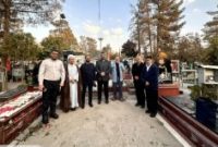 تجدید میثاق شورای فرهنگی بیمه سینا با شهدای دفاع مقدس