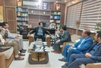 جلسه مشترک بیمه دانا با رئیس سازمان مدیریت و برنامه‌ریزی کهگیلویه و بویراحمد