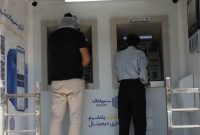 فیلم تداوم خدمت‌رسانی بانک سینا به زائران اربعین در مرزهای غربی کشور