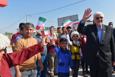 مدرسه ۶ کلاسه روستای بدراق ملا توسط بانک پاسارگاد افتتاح شد