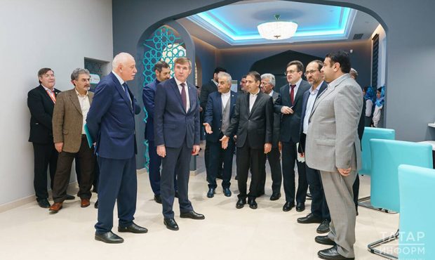 افتتاح ساختمان جدید شعبه میربیزینس بانک در شهر کازان جمهوری تاتارستان روسیه