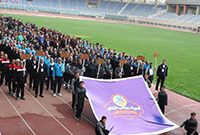 افتتاحیه بیست و هشتمین المپیاد ورزشی کارکنان بانک ملی برگزار شد
