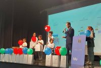 برنده‌های مدال طلای مسابقات جهانی محاسبات ذهنی، مهمان بلوبانک سامان شدند