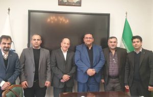 دیدار مدیرعامل شرکت بیمه اتکایی امین با نمایندگان شرکت عرب یونیون ری سوریه