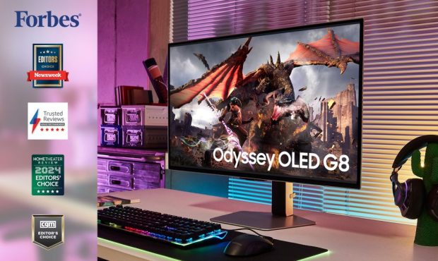 تقدیر منتقدان از مانیتور Odyssey OLED G8 سامسونگ