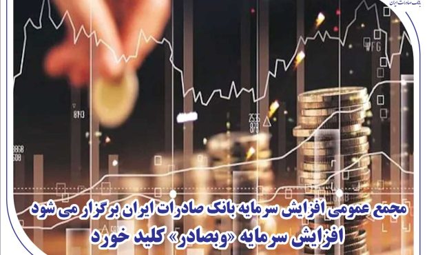 بانک صادرات ایران به مجمع می نشیند