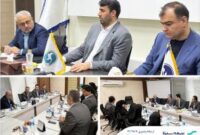 حضور مدیرعامل بیمه سینا در بندرعباس