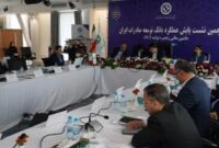 تدوین برنامه های سال ۱۴۰۴ در پنجمین نشست پایش عملکرد اگزیم بانک ایران تدوین برنامه های سال ۱۴۰۴ در پنجمین نشست پایش عملکرد اگزیم بانک ایران
