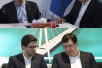 دیدار مدیرعامل بانک ملت با مدیران عامل شرکت های ملی نفت ایران و ملی پالایش و پخش فرآورده های نفتی ایران