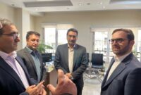 بازدید میدانی مدیرعامل بانک کشاورزی از مدیریت استان تهران