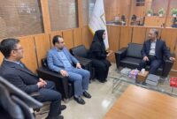 بازدید مدیرعامل بانک صنعت و معدن از شعبه بورس کالای ایران بازدید مدیرعامل بانک صنعت و معدن از شعبه بورس کالای ایران
