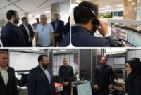 بازدید مدیرعامل بانک شهر از ساختمان های ستادی و شعب و گفت و گو با مشتریان
