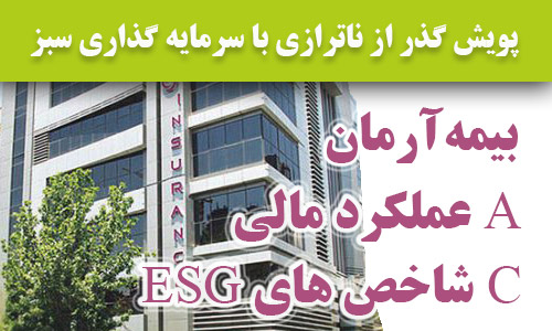 بیمه آرمان, عملکرد مالی A شاخص های پایداری C
