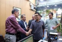 بازدید رئیس کل بیمه مرکزی از نمایندگی, دفاتر و صندوق تأمین خسارت‌های بدنی  استان مازندران