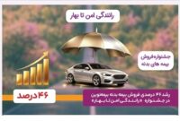 رشد ۴۶ درصدی فروش بیمه‌بدنه بیمه‌نوین در جشنواره «رانندگی امن تا بهار»